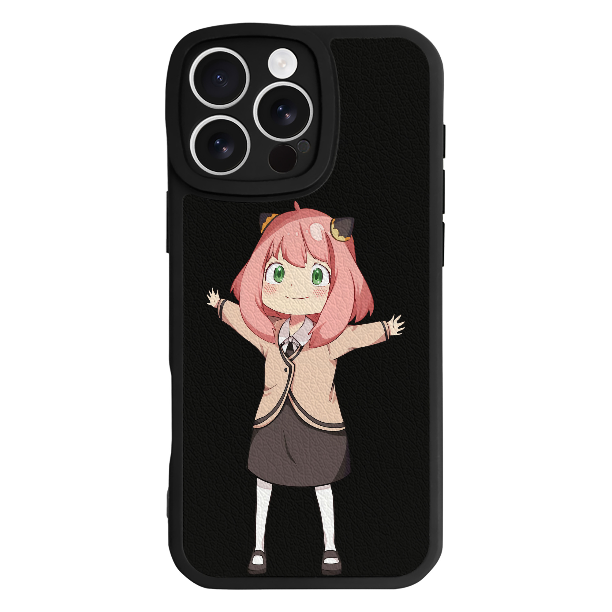 （画像用） SPY×FAMILY间谍家家酒 【iPhone 16シリーズ対応】シリコンスマホケース（レザー調） 材質：シリコン
